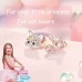 Wilacia Cute Cat Stud Earrings for Girls Hypoallergenic Cat Cubic Zirconia Earrings for Women Teens Girls Cat Lovers WB003-cat